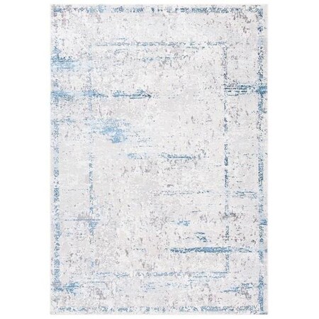 Safavieh 4 ft. 5 in. x 6 ft. 5 in. Amelia Vintage Rectangle Power Loomed Rug Gray & Blue ALA207G-4